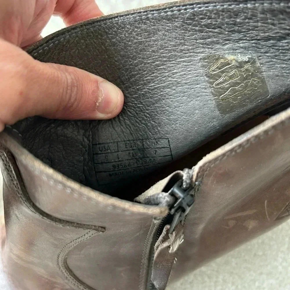 Palladium PLDM Womens Size 39 US Heeled Booties Boots Brown Leather - Picture 6 of 13